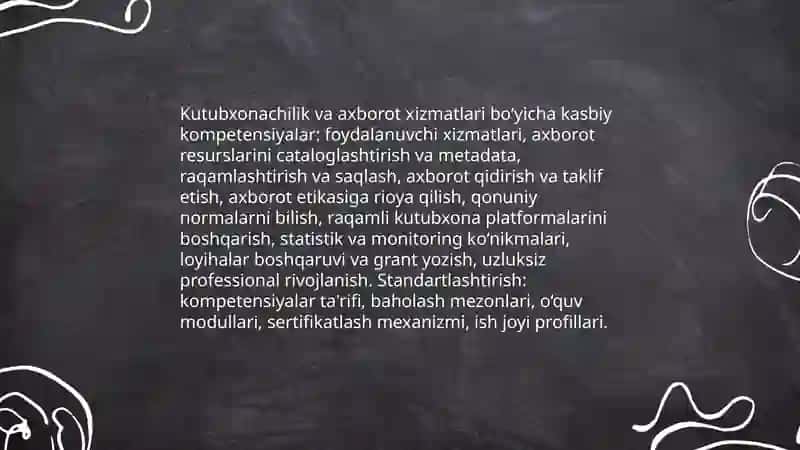 AKM ARM va Kutubxonalarda kadrlar tayyorlash 4