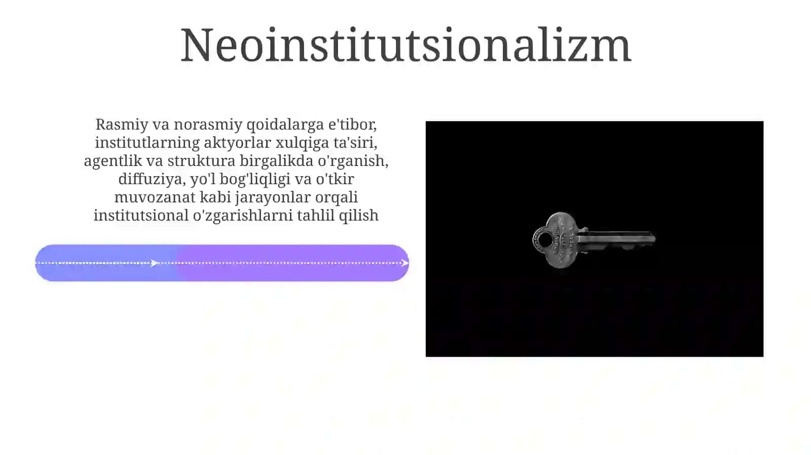 Institutsionalizmning asosiy xususiyatlari, evolyutsiyasi 4