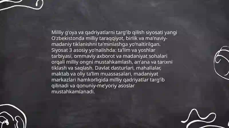Maʼnaviy-maʼrifiy taʼlim va tarbiya tizimidagi islohotlar 4