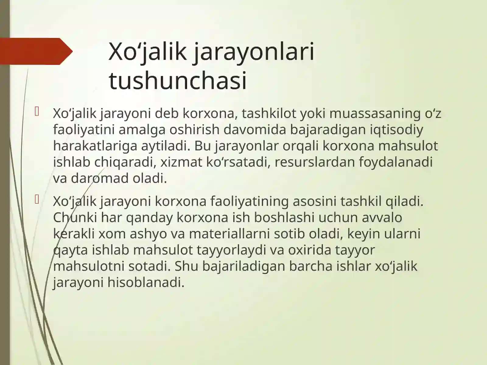 Asosiy xoʻjalik jarayonlari hisobi tamoyillari 4
