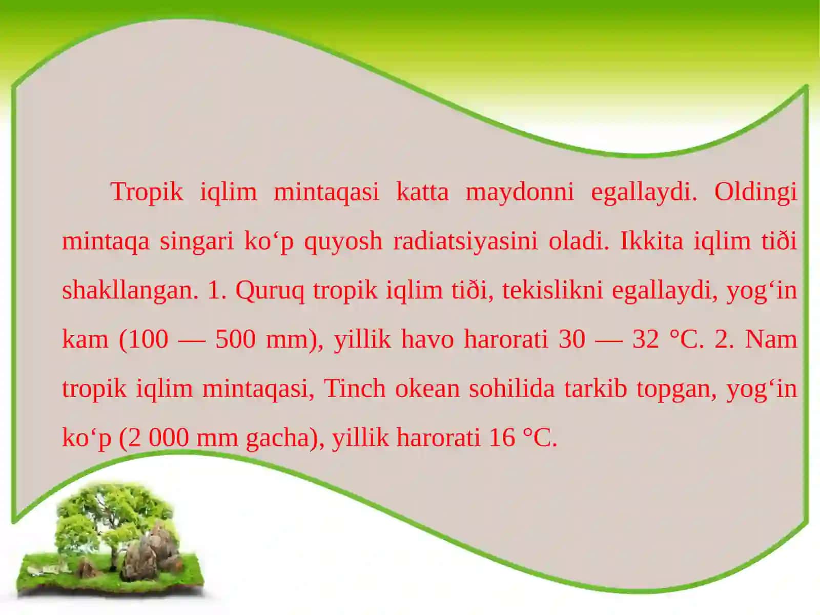 7-sinf Geografiya fanidan Avstraliyaning iqlimi, ichki suvlari va tabiat zonalari dars taqdimot 4