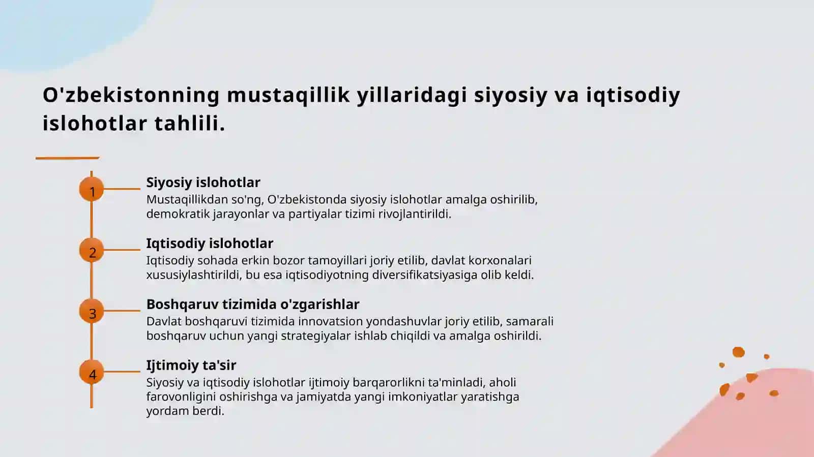 Mustaqillik yillarida davlat boshqaruv tizimida amalga oshirilgan islohotlar 4