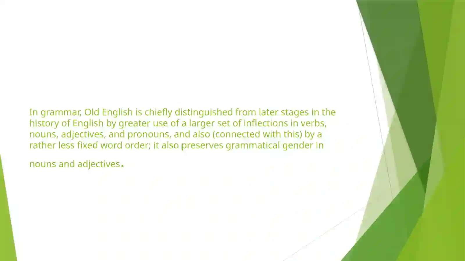 OLD ENGLISH SPELLING 4