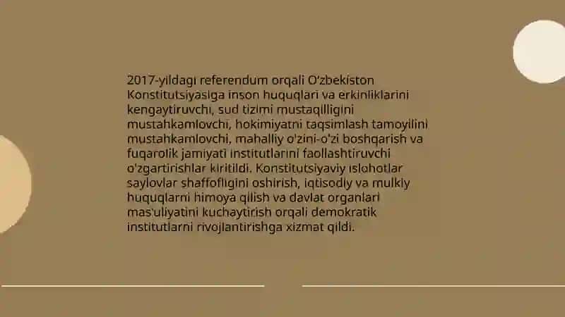 Oʻzbekistonda demokratik islohotlarning tarixiy rivojlanishi 4