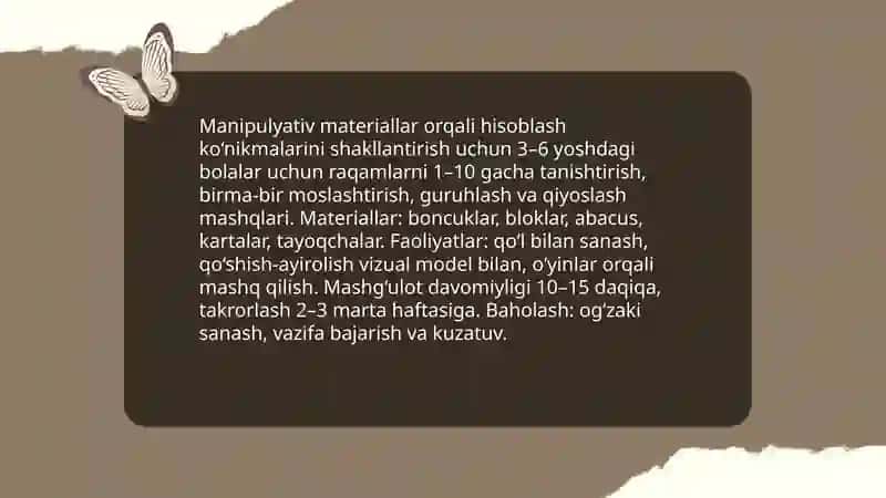 Maktabgacha taʼlim tashkilotlarida tarbiyalanuvchilarga hisoblash usullarini oʻrgatish 4