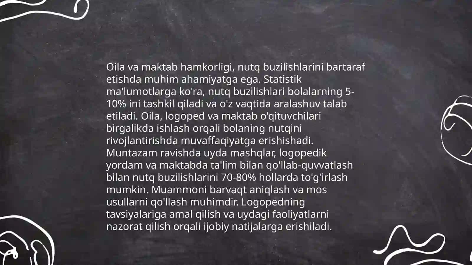 Umumiy o‘rta ta’lim olish jarayonida nutq buzilishlari 4