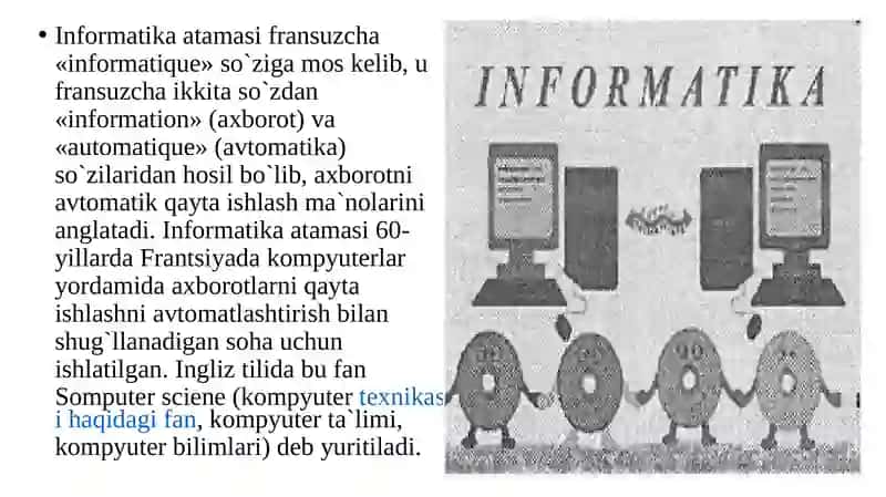 Informatika fanining metodikasi 4
