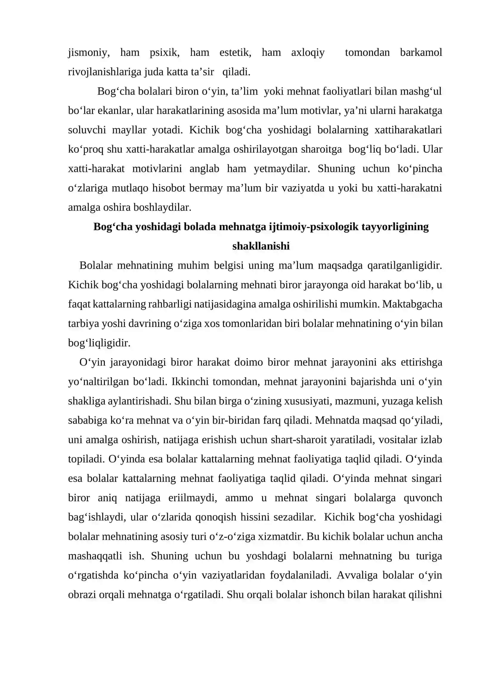 Maktabgacha yoshdagi bolalar mehnat faoliyatining xususiyatlari 4