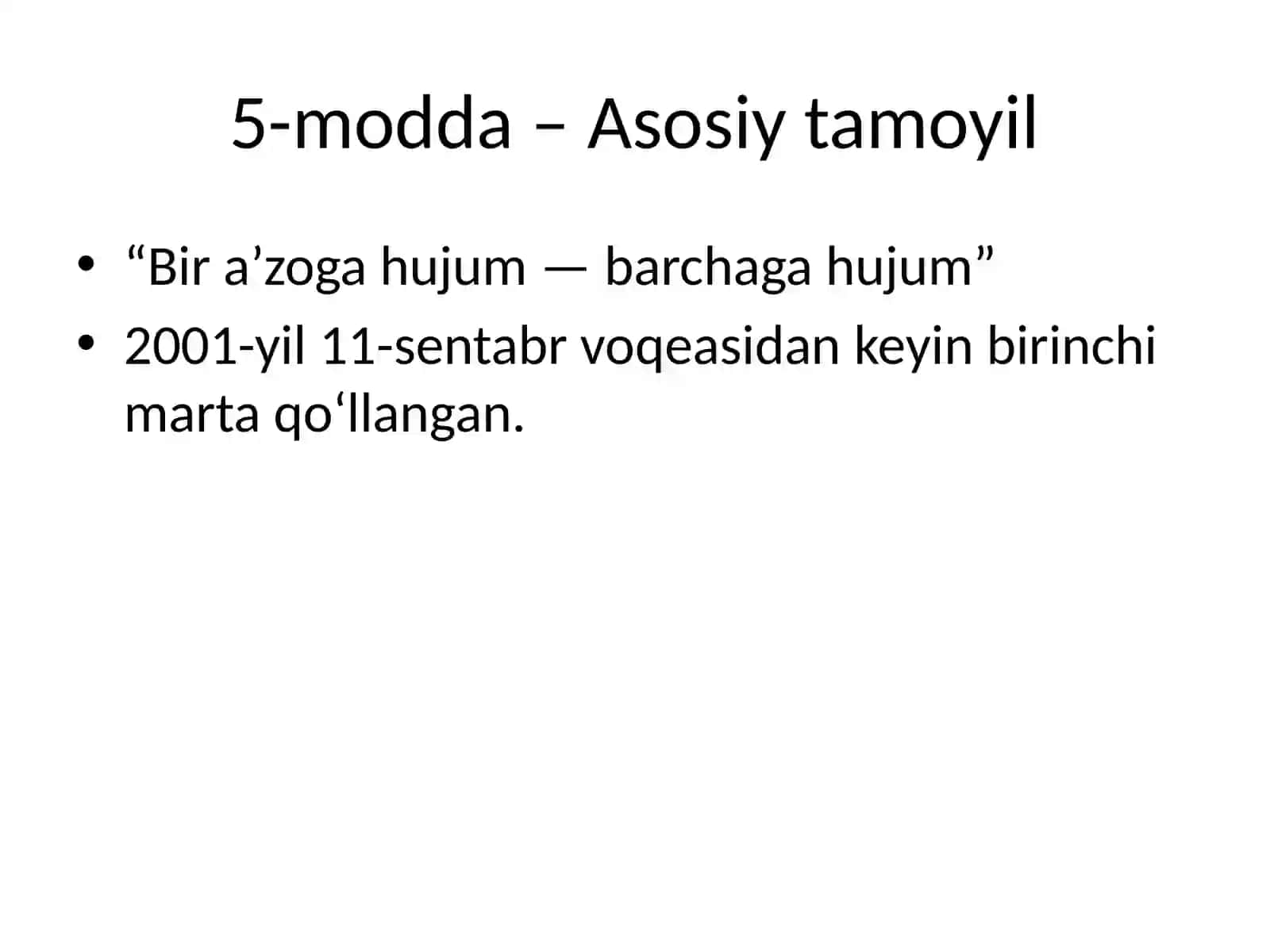 NATO – Slayd Taqdimoti 4