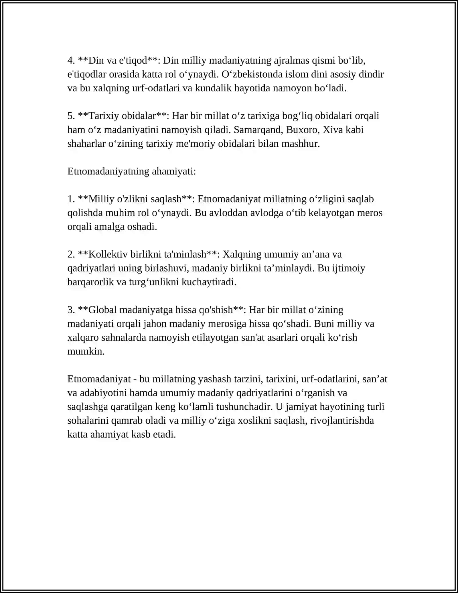 ETNOMADANIYAT FANINING ASOSIY FUNKSIYALARI 4