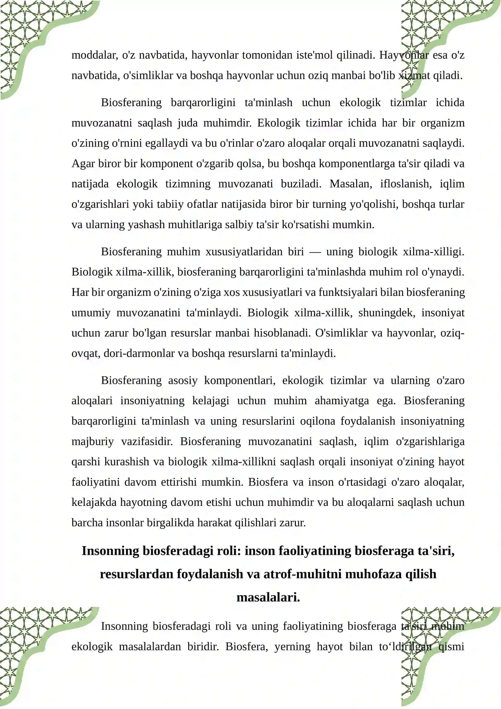Biosfera va inson 4