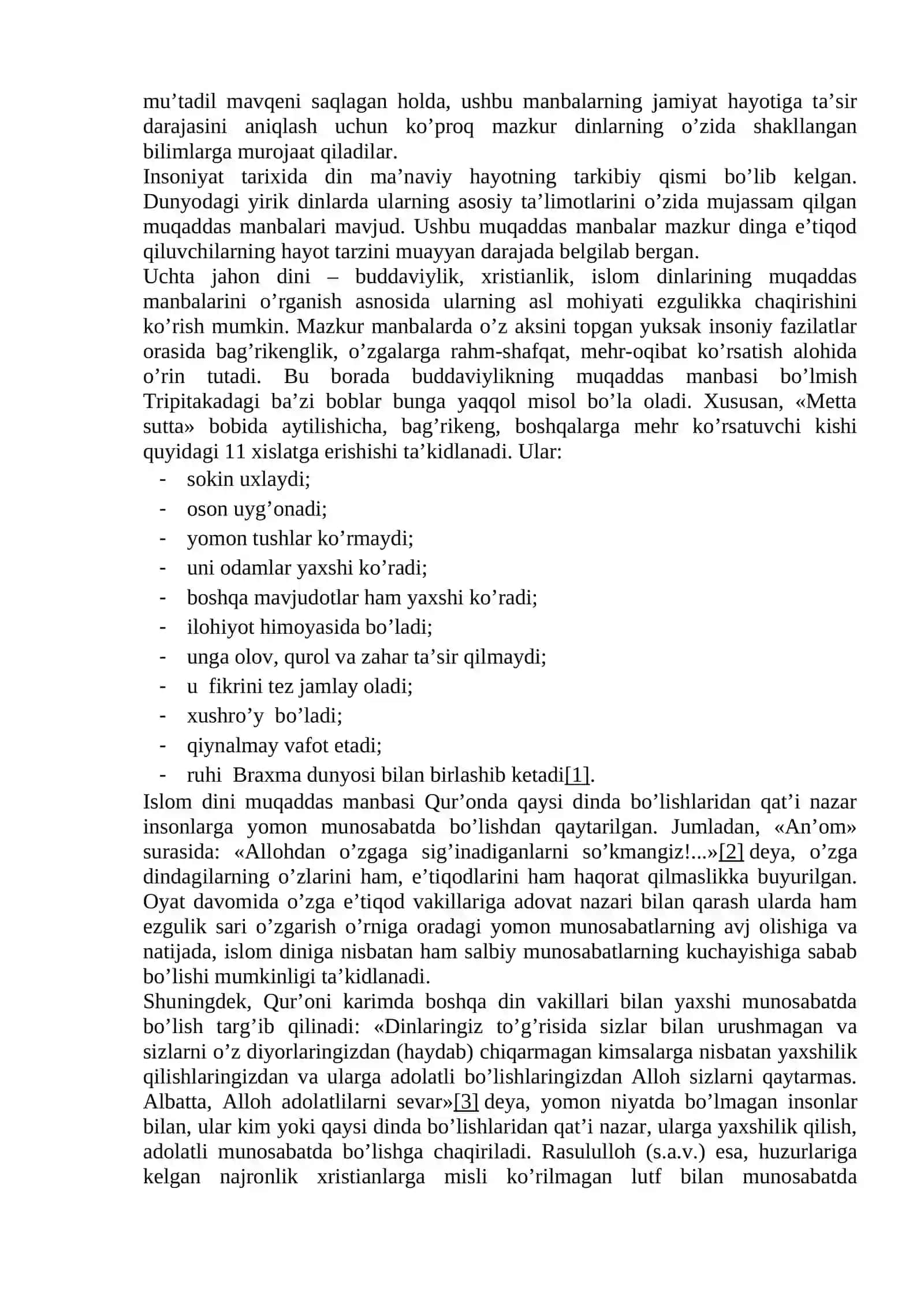 15-mavzu. Dun’yoviy va diniy bilimlar mutanosibligini ta’minlashning ahamiyati 4