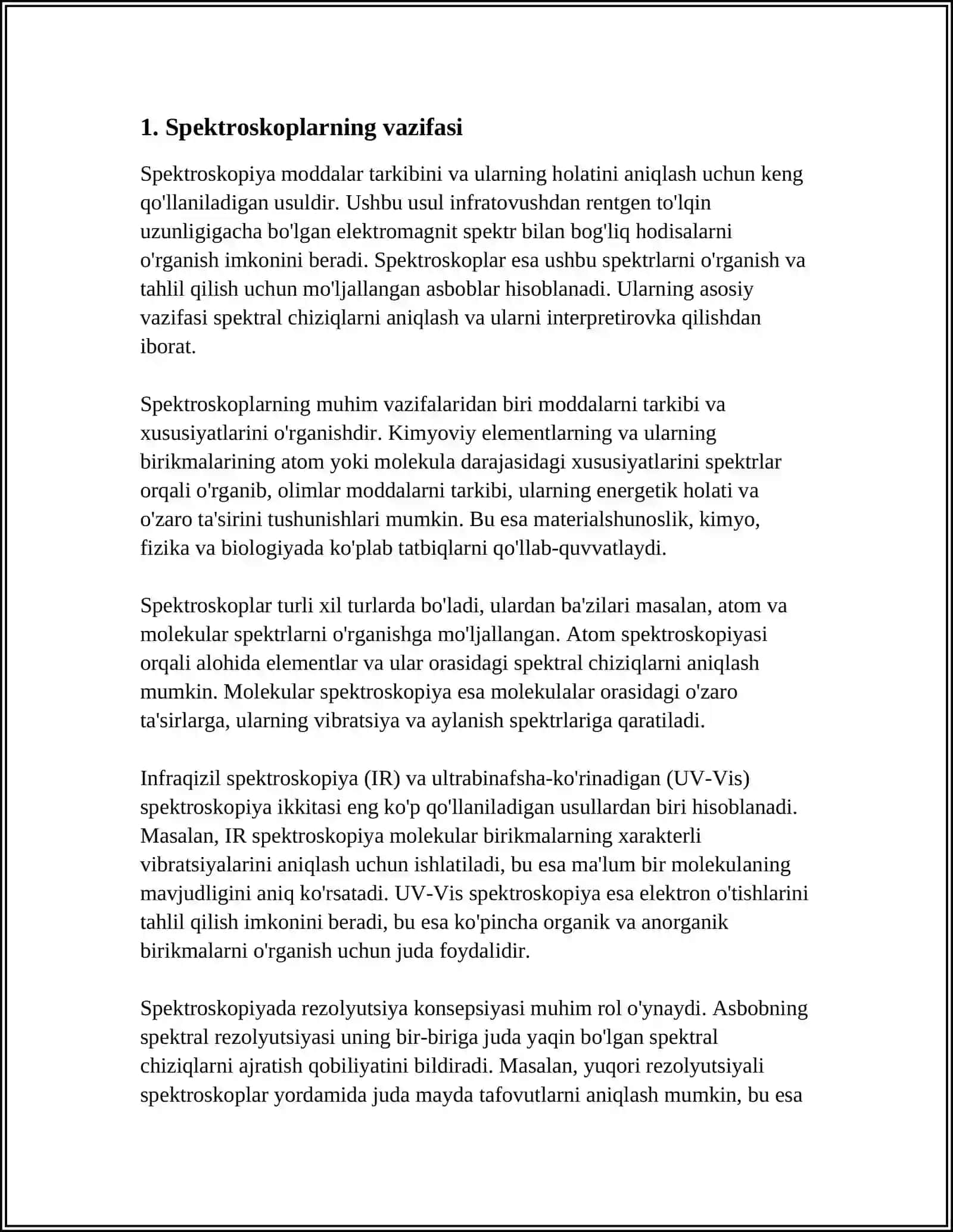 ASTROFIZIKADA YORUG‘LIKNI O’LCHASH ASBOBLAR VA KATTALIKLAR 4