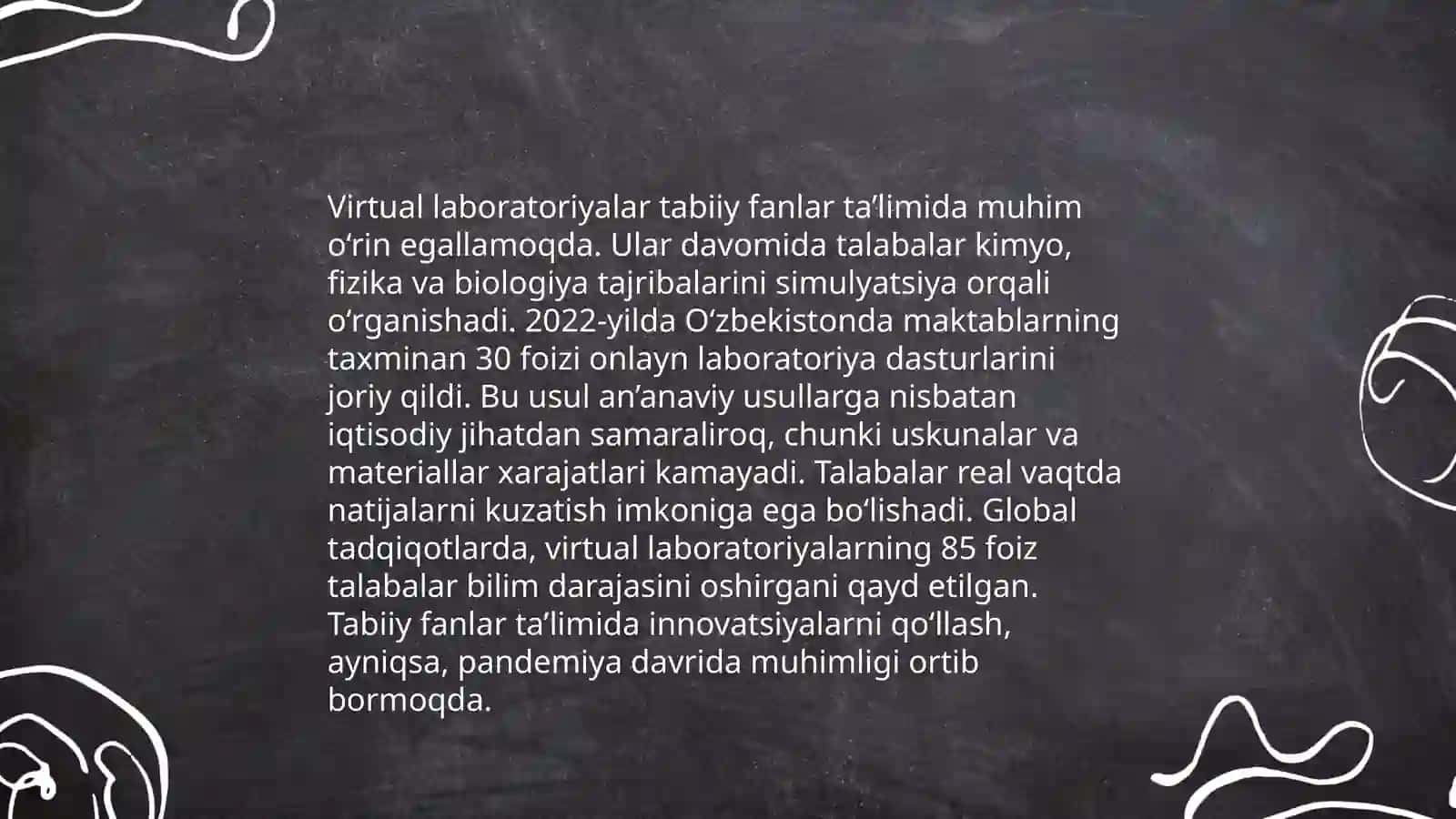 Tabiiy fanlar darslarida axborot texnologiyalardan foydalanish 4