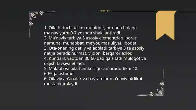 Bilim inson manaviy kamolot omili 4