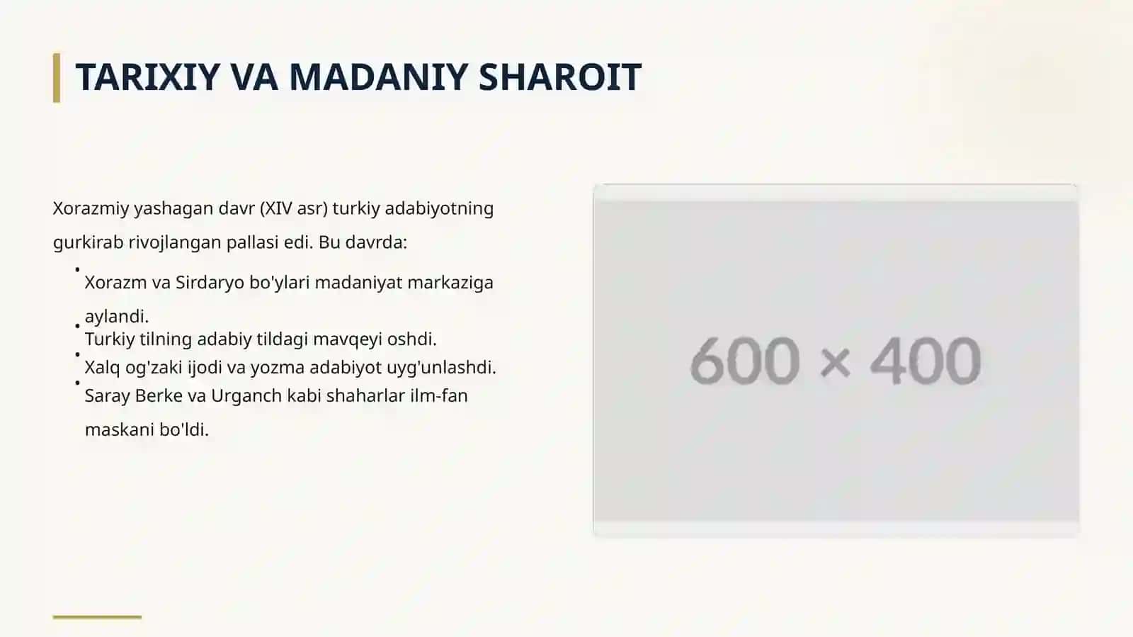 Xorazmiy hayoti va ijodi Muhabbatnoma janrining yetuk namunasi sifatida 4