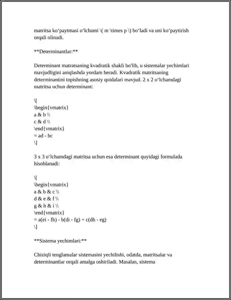 CHIZMA GEOMETRIYA VA MUHANDISLIK GRAFIKASI FANING NAZARIY MASHĢULOTLARI MAZMUNI YORITUVCHI REFERAT TAYYORLASH 4