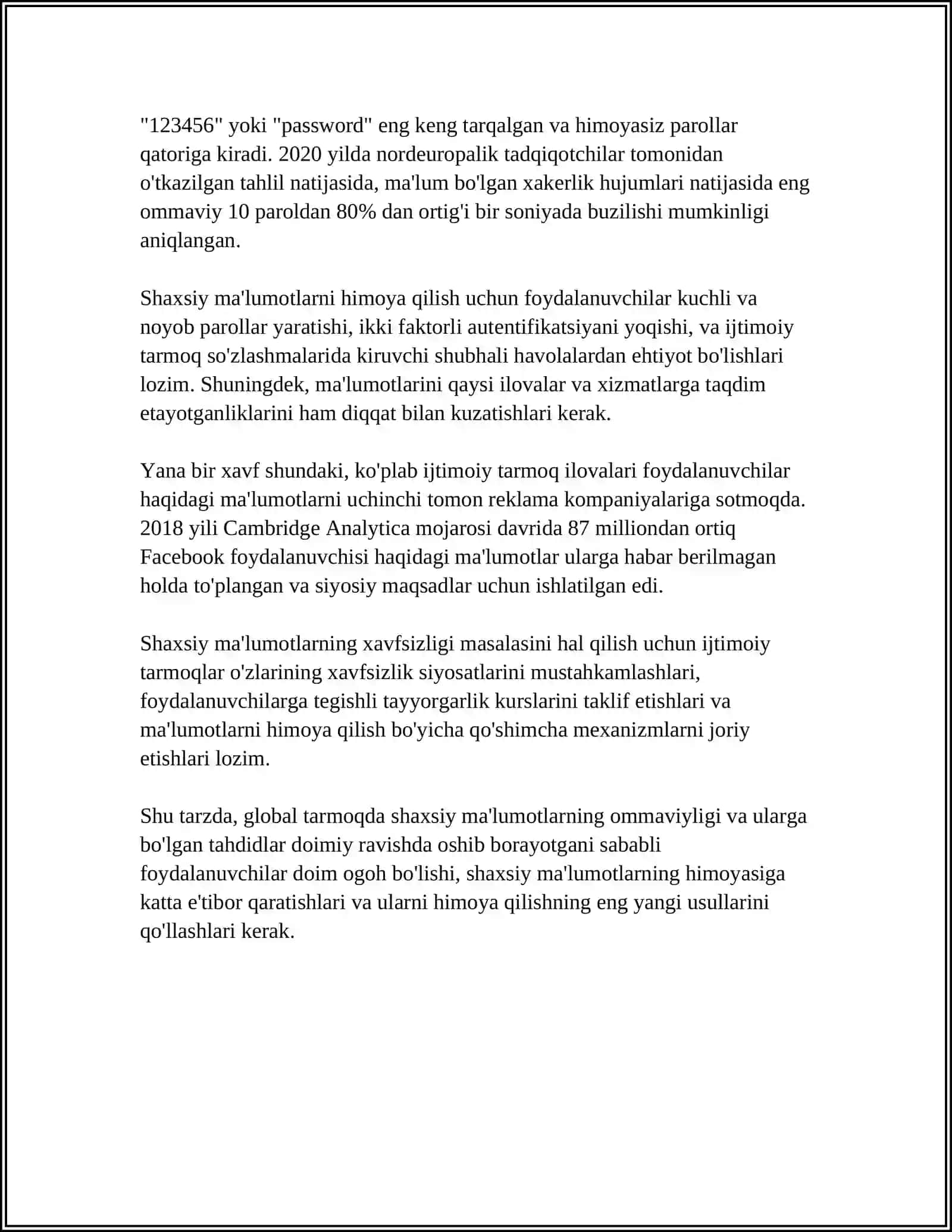 IJTIMOIY MEDIADA TAHDID VA XAVF-XATARLAR 4