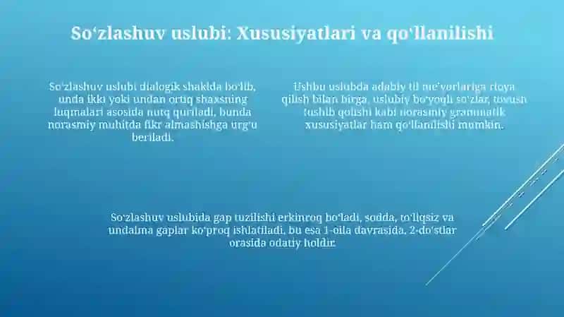 Nutq madaniyati va nutqiy uslublar 4