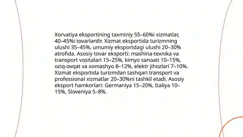 Xorvatiya Tashqi Savdo 4