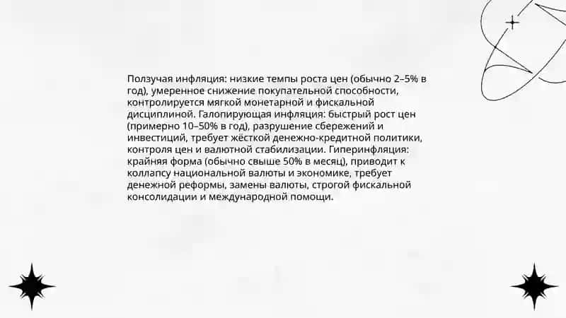 Проблемы инфляции и методы ее регулирования 4