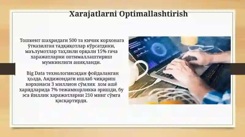 Katta Ma'lumotlarga Tayangan holda Innovatsion Qarorlar Qabul Qilish 4
