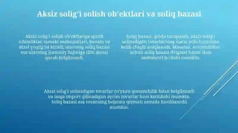 Aksiz solig'i 4