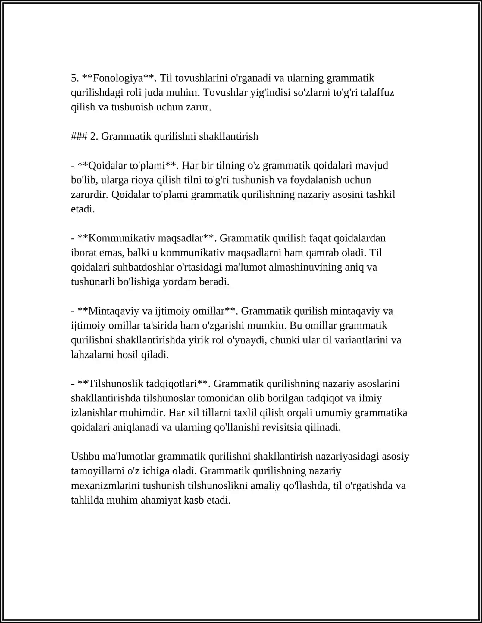 GRAMMATIK QURILISHNI SHAKLLANTIRISH METODIKASI 4