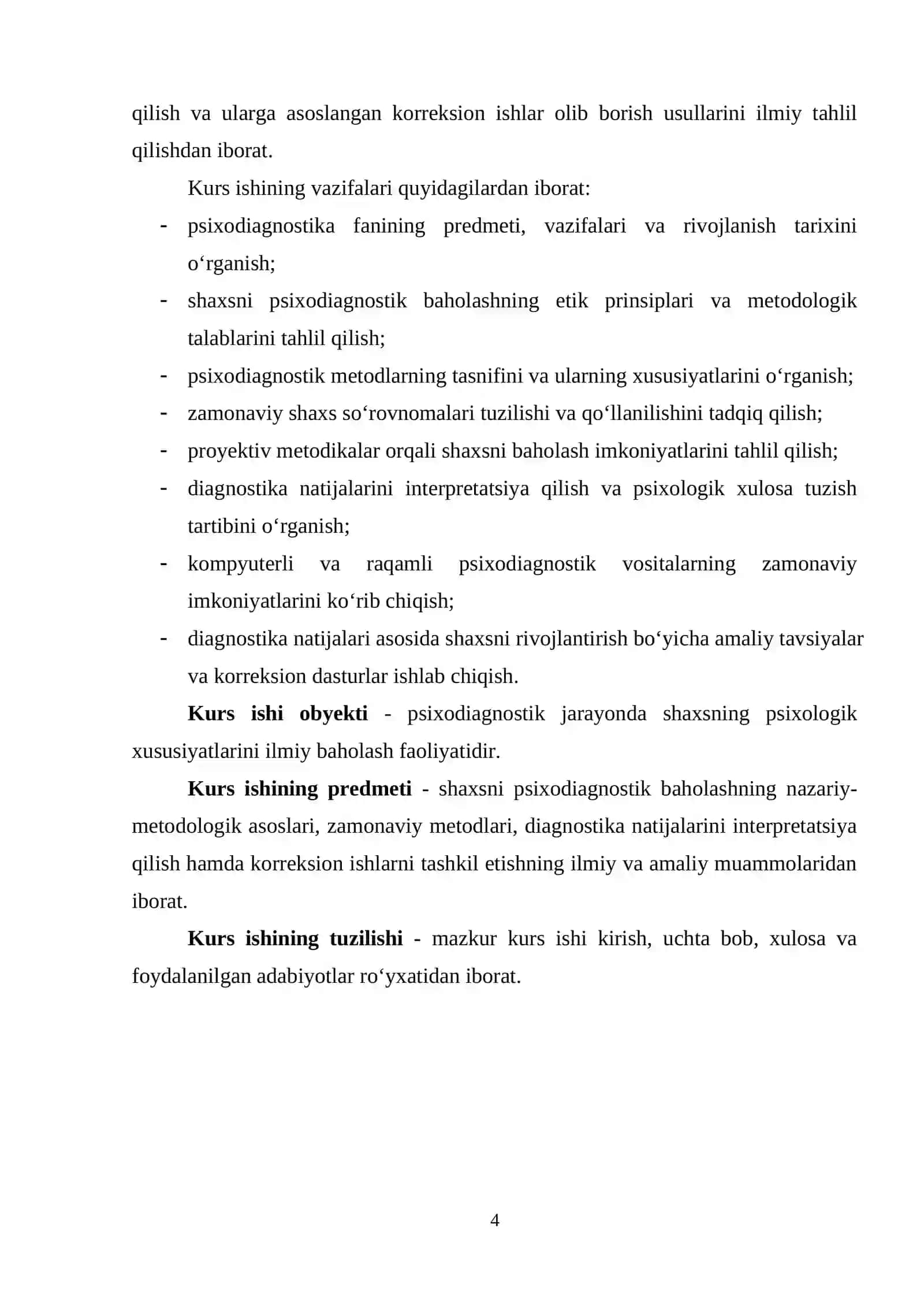 Bolalar psixologiyasi va psixodiagnostikasi kursi 4