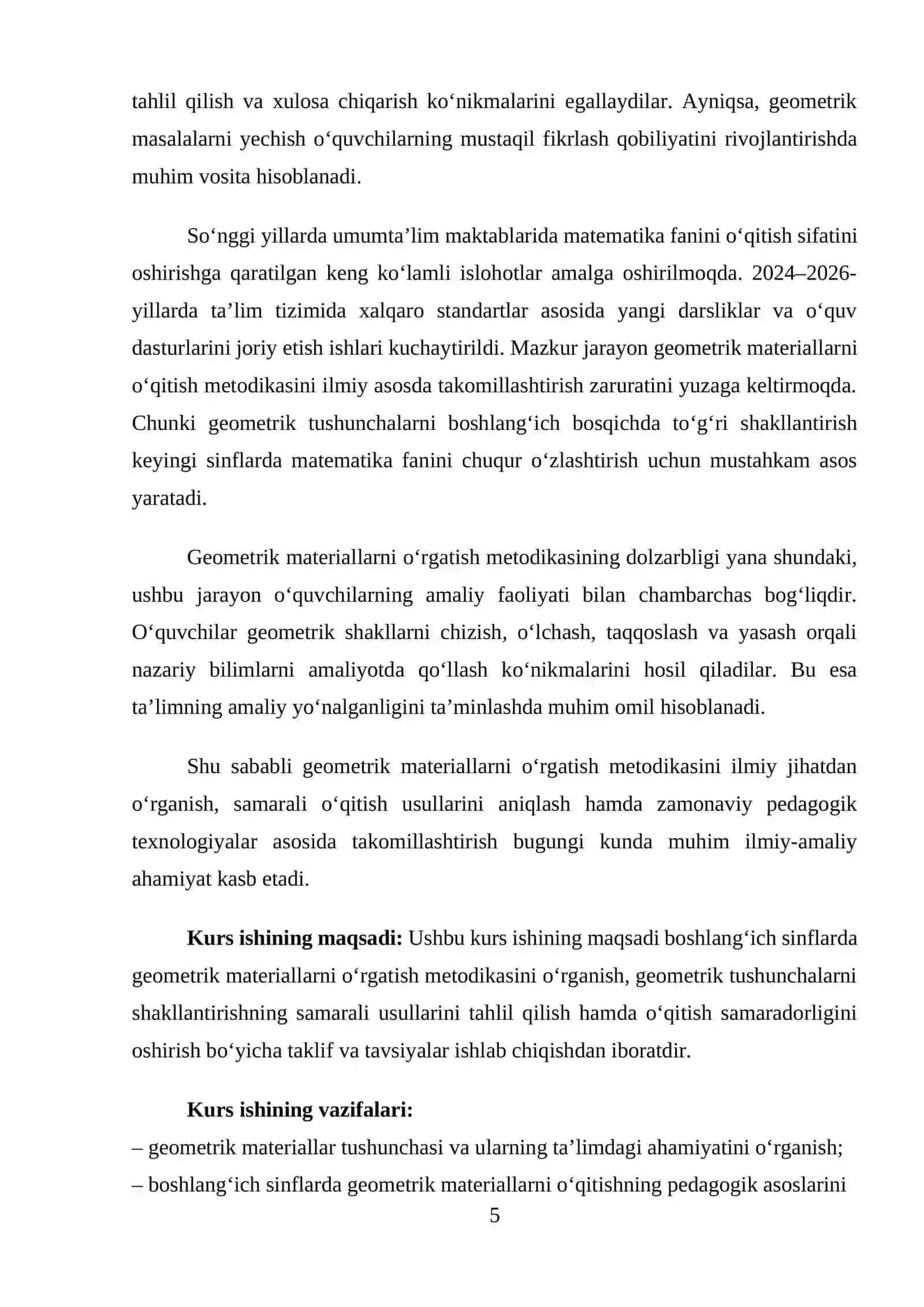 GEOMETRIK MATERIALLARNI O'RGATISH METODIKASI 4