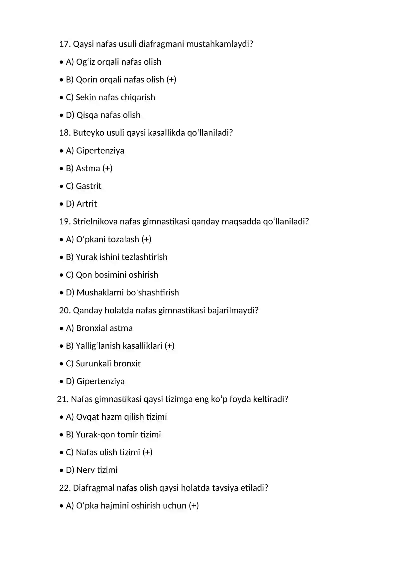 Nafas olish funksiyasini o’rganish 4