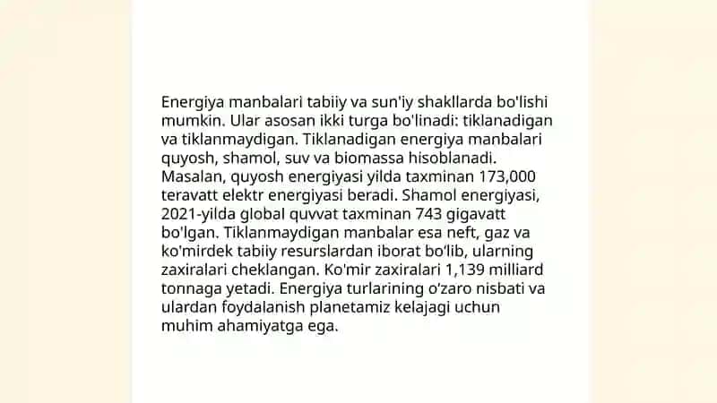 Texnologiya fanining maktab oʻquv rejadagi oʻrni 4