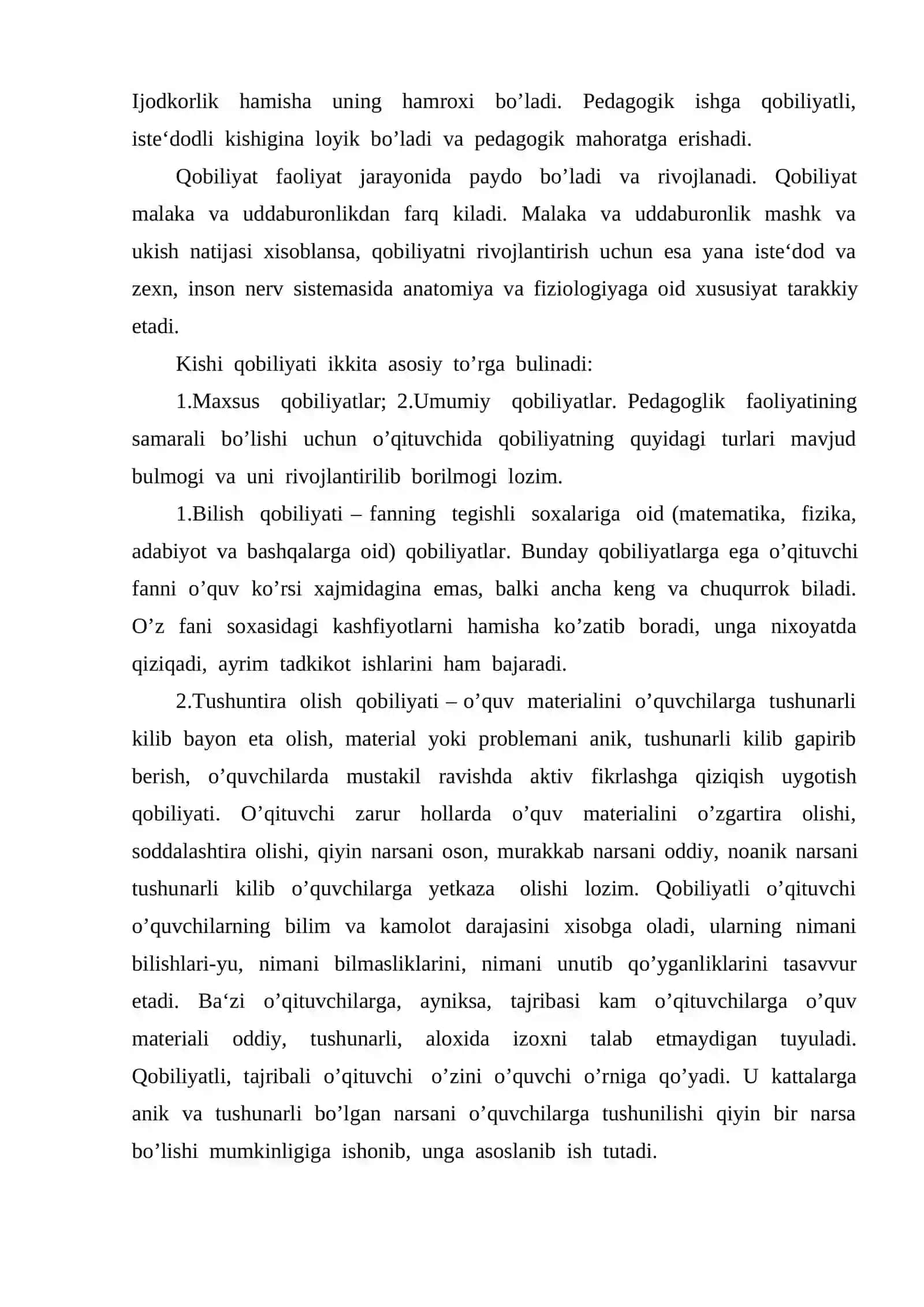 O‘QITVCHI PEDAGOGIK FAOLIYATIDA KOMPYUTER TEXNOLOGIYALARIDAN FOYDALANISH 4