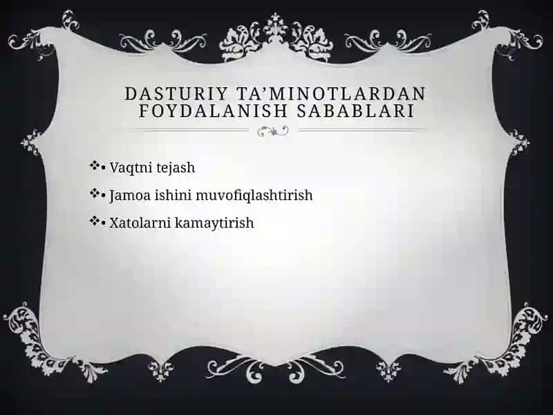 Loyiha boshqaruvi dasturlari 4