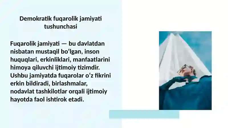 O'zbekistonda demokratik fuqarolik jamiyati asoslarining shakllanishi 4
