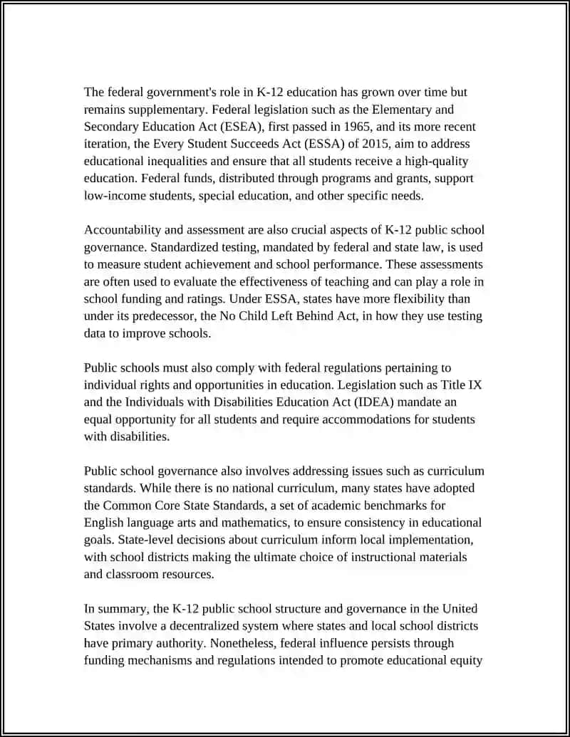 Education in the USA 4