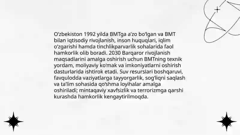 O‘zbekistonning tashqi siyosati va diplomatik strategiyalari 4