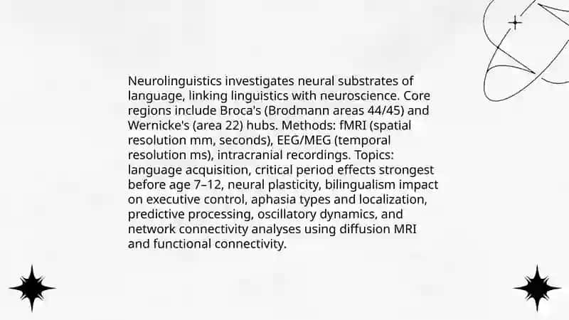 Linguistics and its connection with other disciplines 4