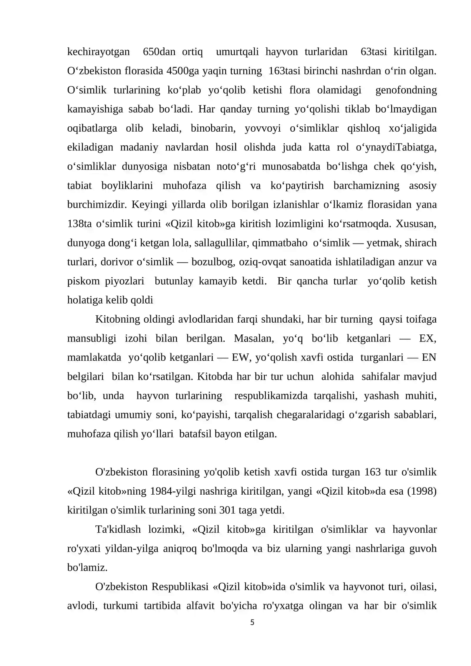 “QIZIL KITOB”GA KIRITILGAN O’SIMLIKLAR 4