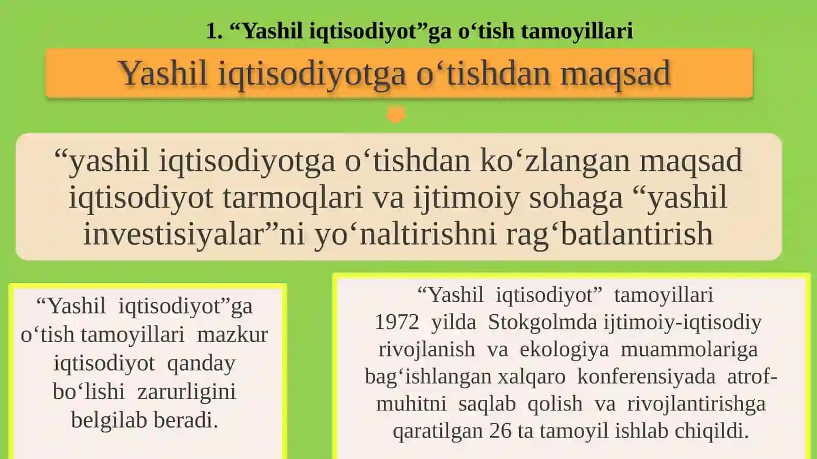 Yashil iqtisodiyotni rivojlantirish strategiyalari 4