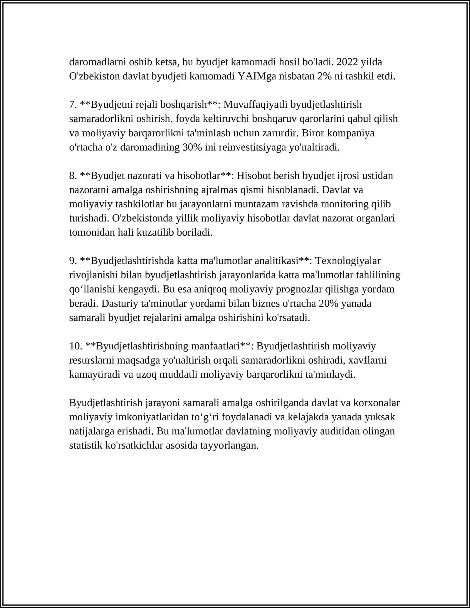 USTAMA XARAJATLAR HISOBI 4