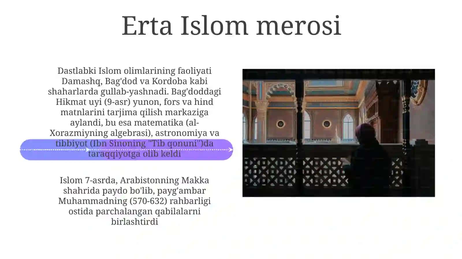 Islomgacha bo'lgan Arabiston yarim oroli 4