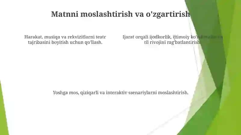 Maktabgacha ta'lim tashkilotida sahnalashtirish faoliyati 4
