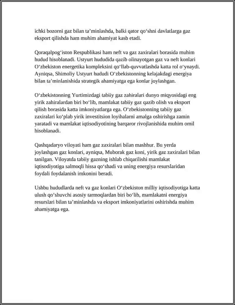 OʻZBEKISTONNING NEFT VA GAZ HUDUDLARI 4