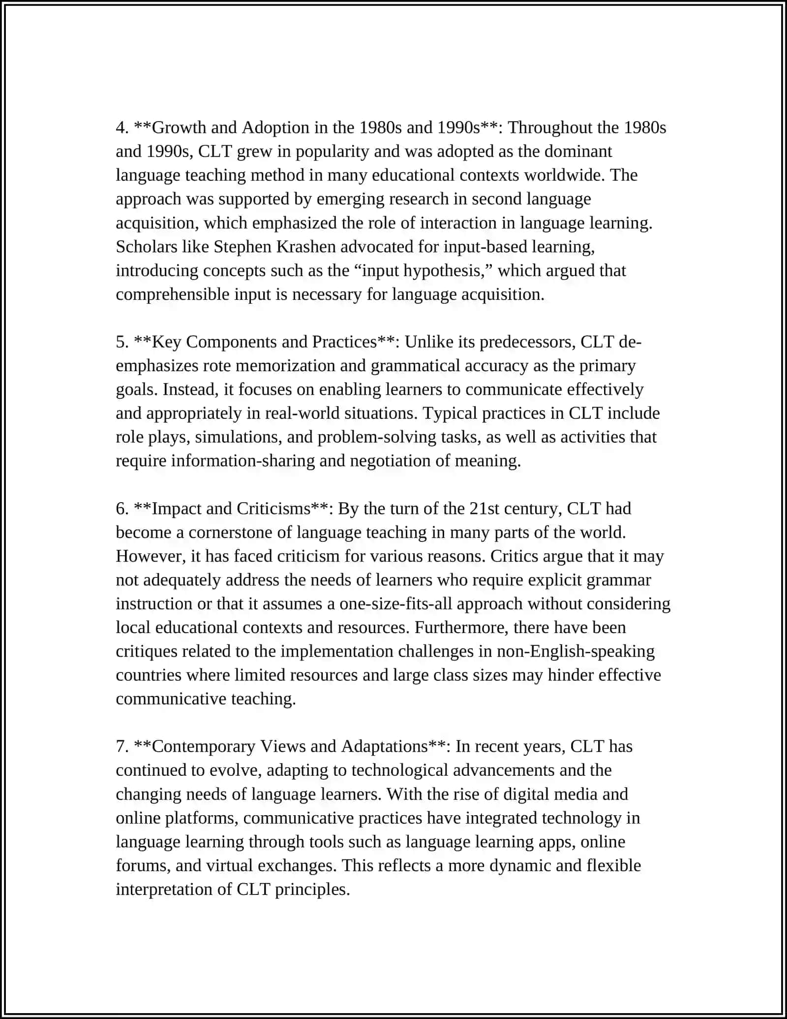 COMMUNICATIVE LANGUAGE TEACHING 4