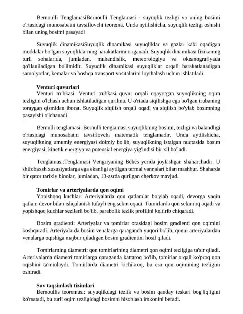 Bernulli Tenglamasi 4