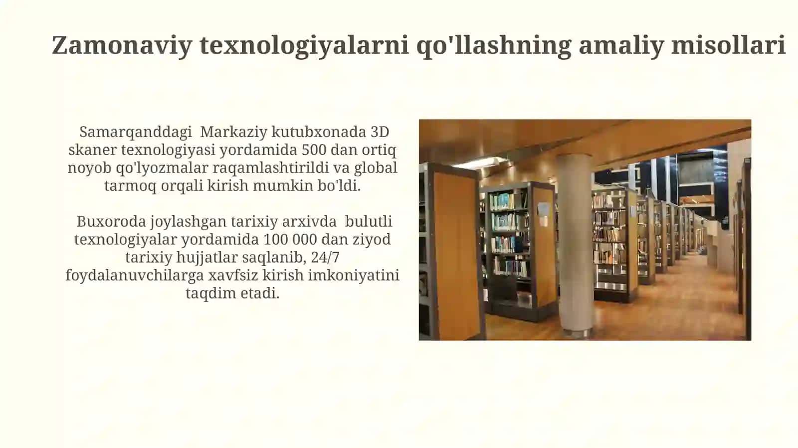 Zamonaviy kutubxona va resurs markazlari uchun dasturiy ta'minot 4