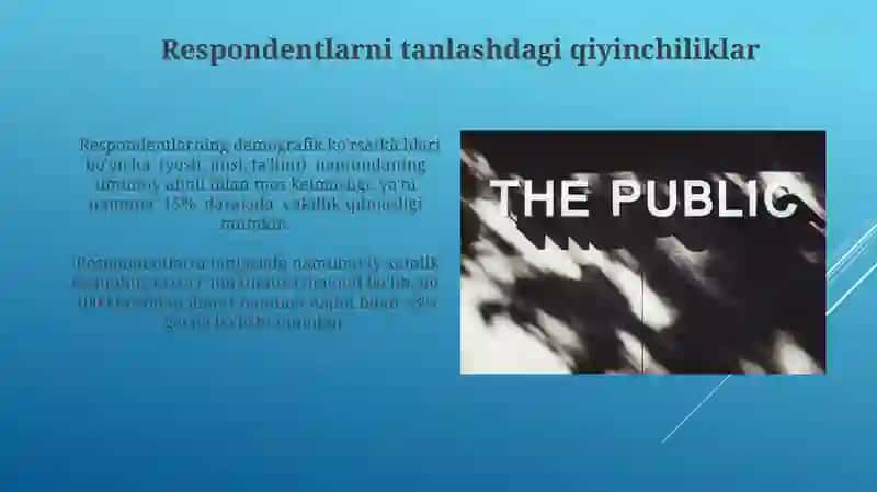 Jamoatchilik fikrini tadqiq etishning uslubiy muammolari 4