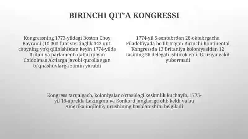 Ameika inqilobi 4