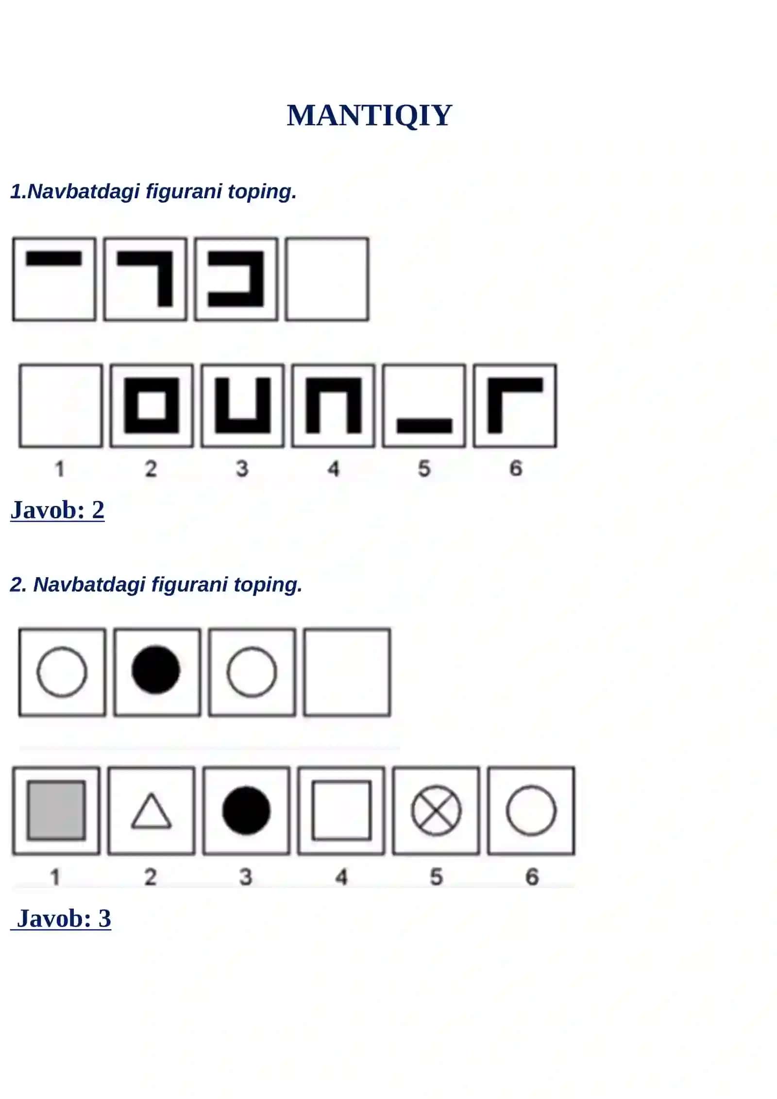 ARGOS TEST JAVOBLARI 4